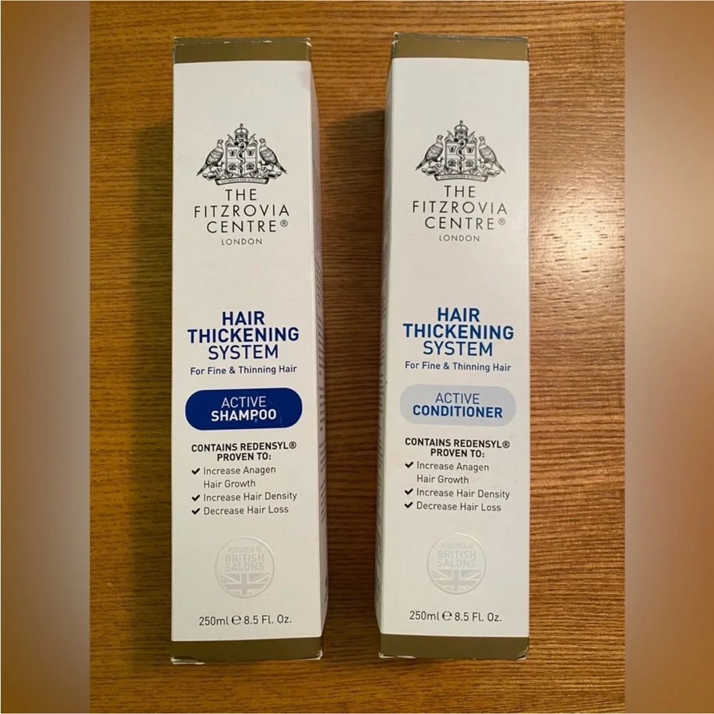 The Fitzrovia Centre London Hair Thickening System Shampoo Conditioner Set